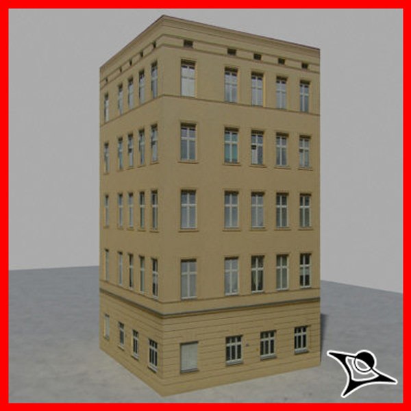 Modelo 3d Edificio 01 TurboSquid 467881