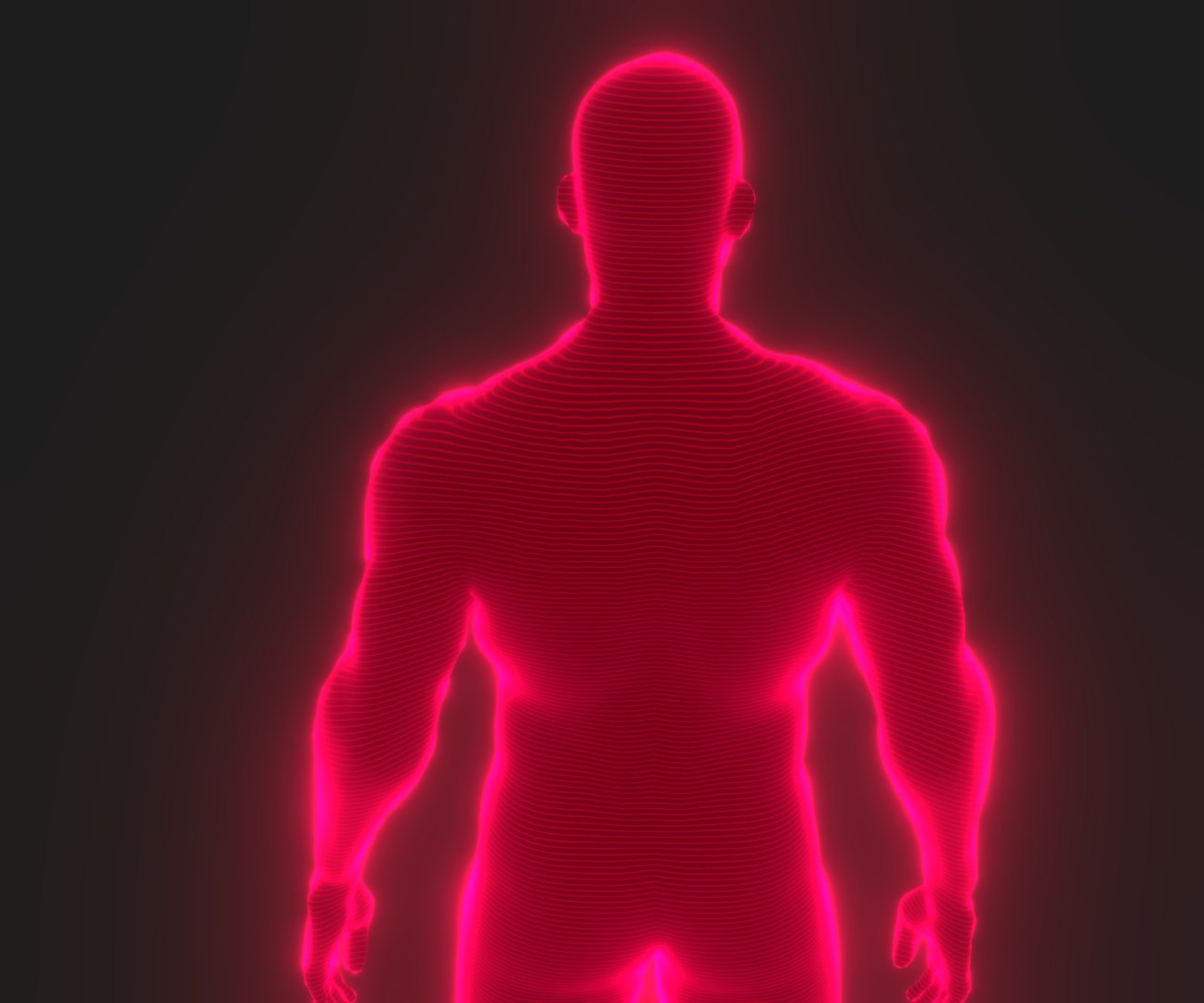 D Animated Human Hologram Male Animations Turbosquid