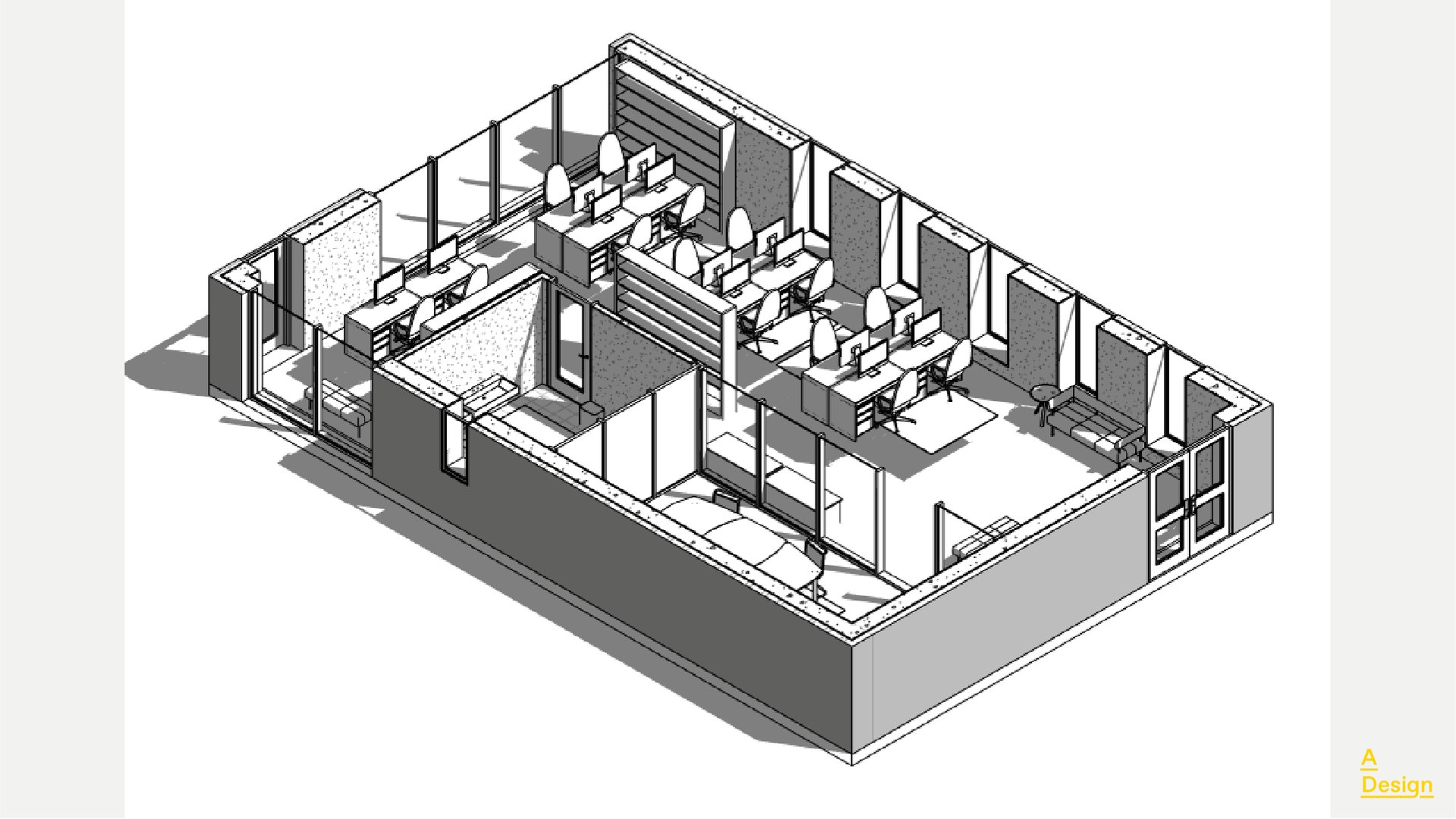 3D Office Revit Model Model TurboSquid 2018256