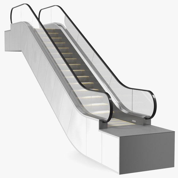 Modelo D Escalera Mec Nica Comercial Turbosquid