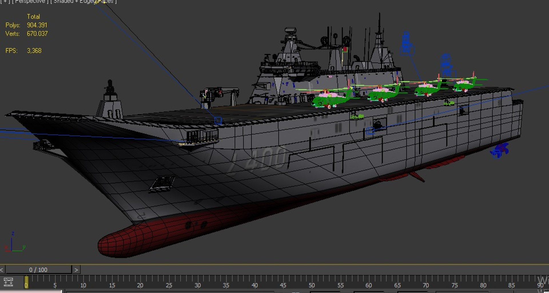 3D Tcg Anadolu Lhd Ship Model TurboSquid 1554232