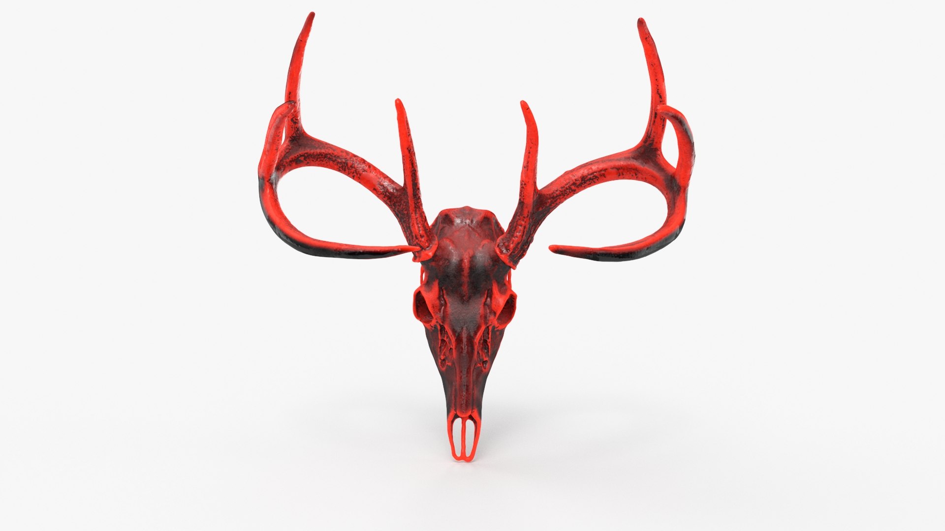 Modelo D Deer Skull Ciencia Ficci N Caliente Turbosquid