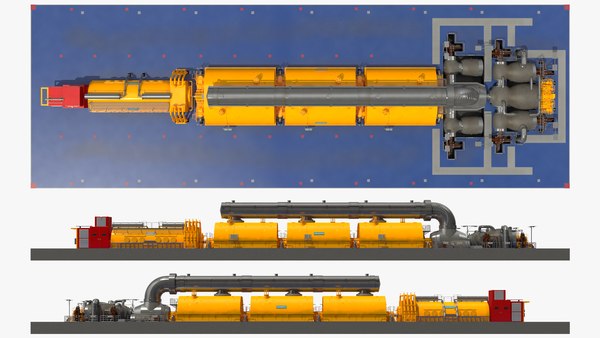 Modelo 3d Generador De Turbina De Vapor Siemens TurboSquid 1781128