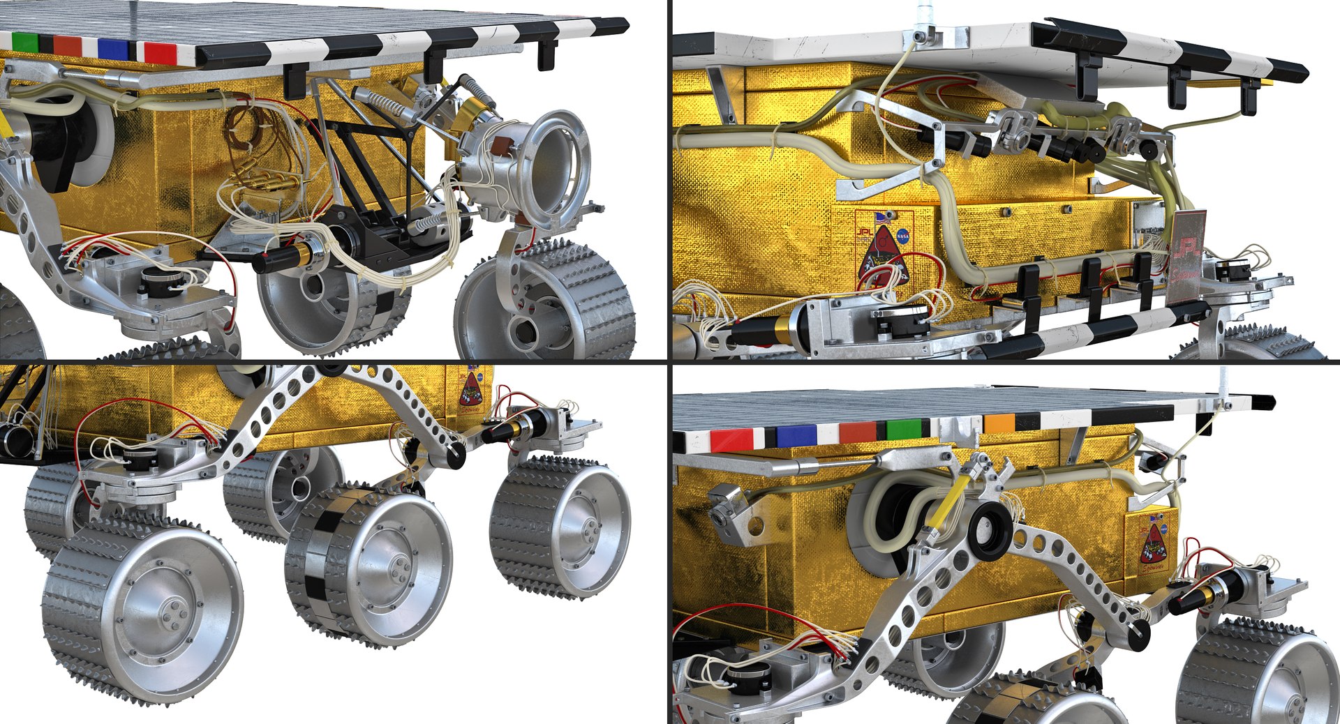 Mars Rover Sojourner 3D Model TurboSquid 1157669