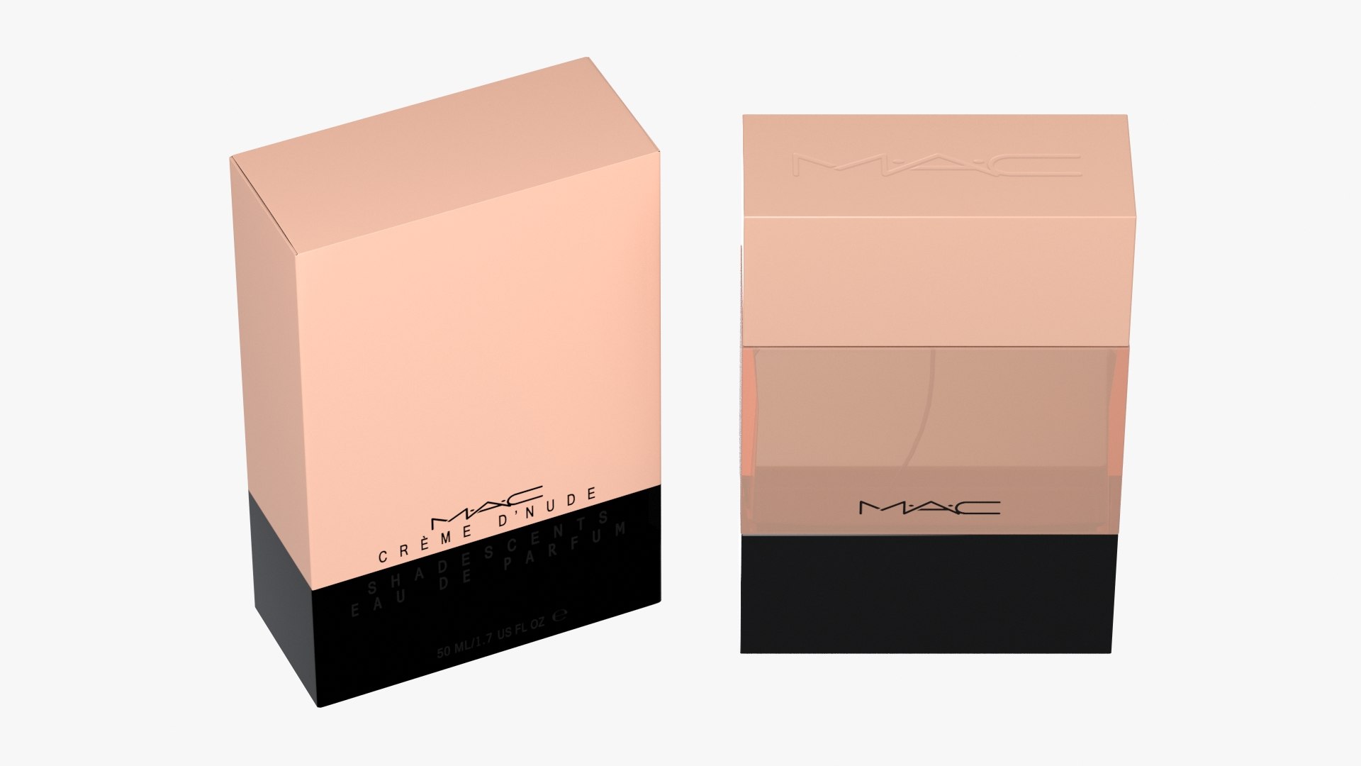 3D MAC Cosmetics Shadescents Creme De Nude Perfume With Box Model