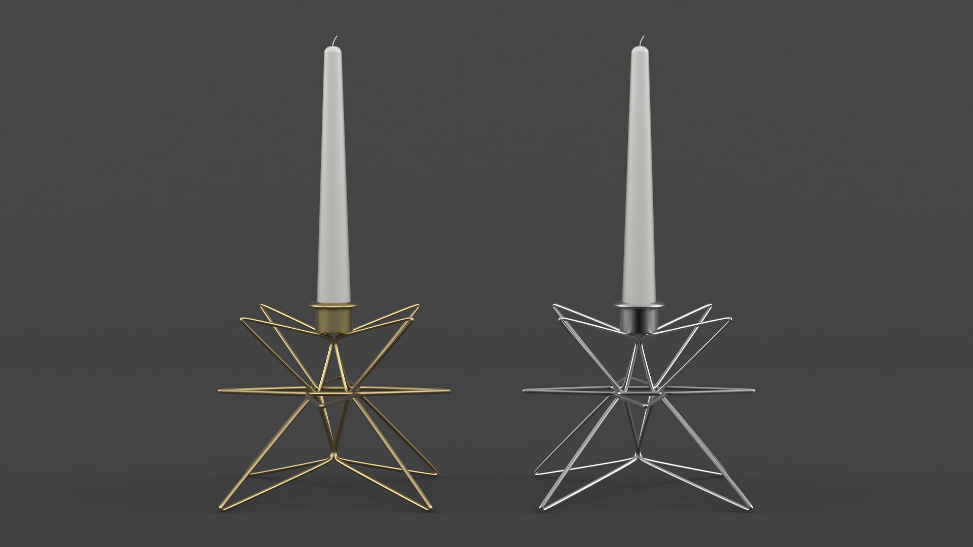 3D Model Candle Holder TurboSquid 2053289