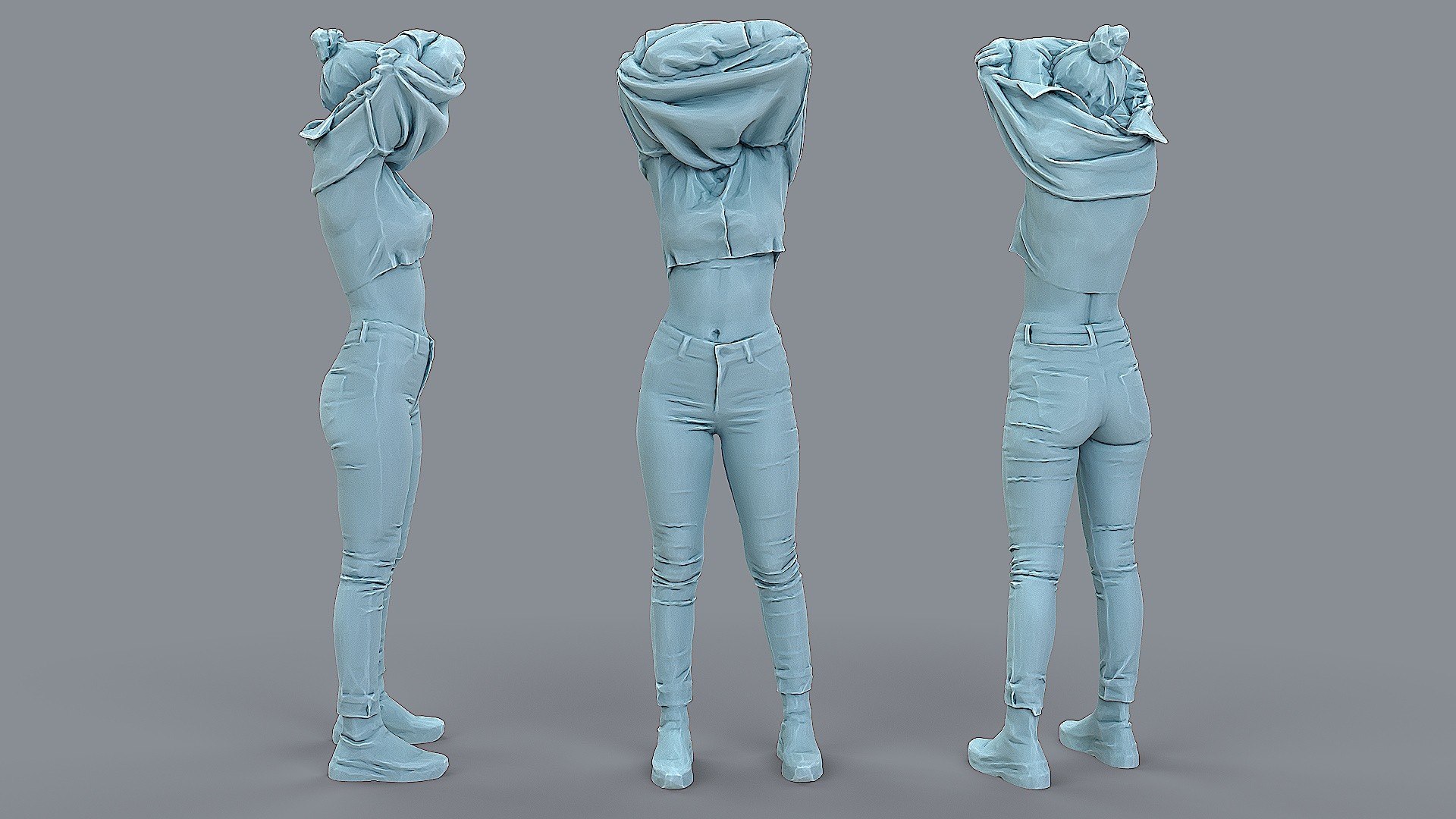 D Get Naked Model Turbosquid
