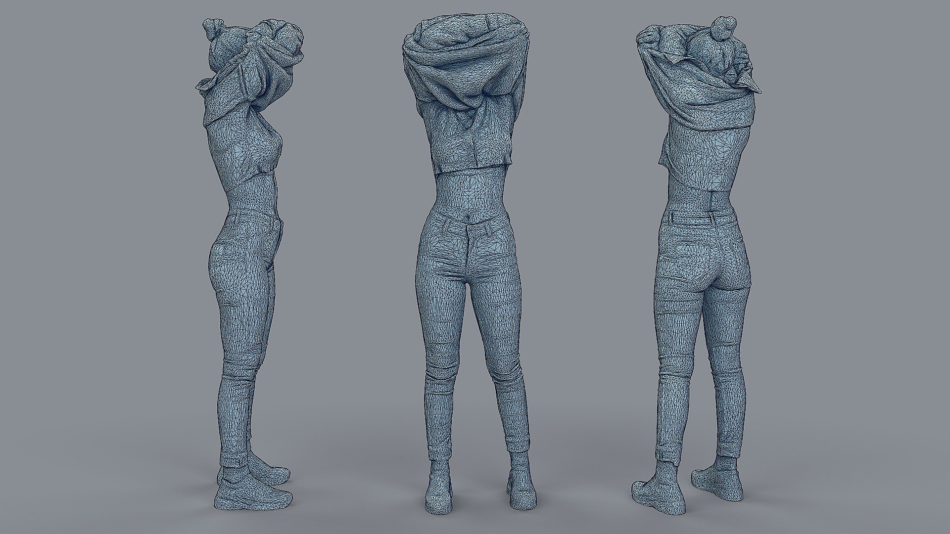 D Get Naked Model Turbosquid