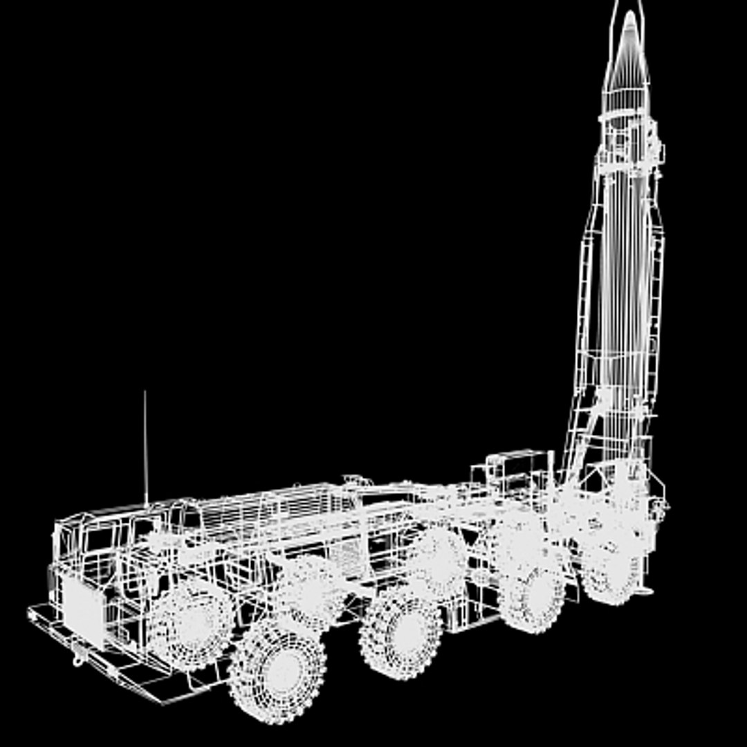 Scud Scud B Ss 1c 3d Model