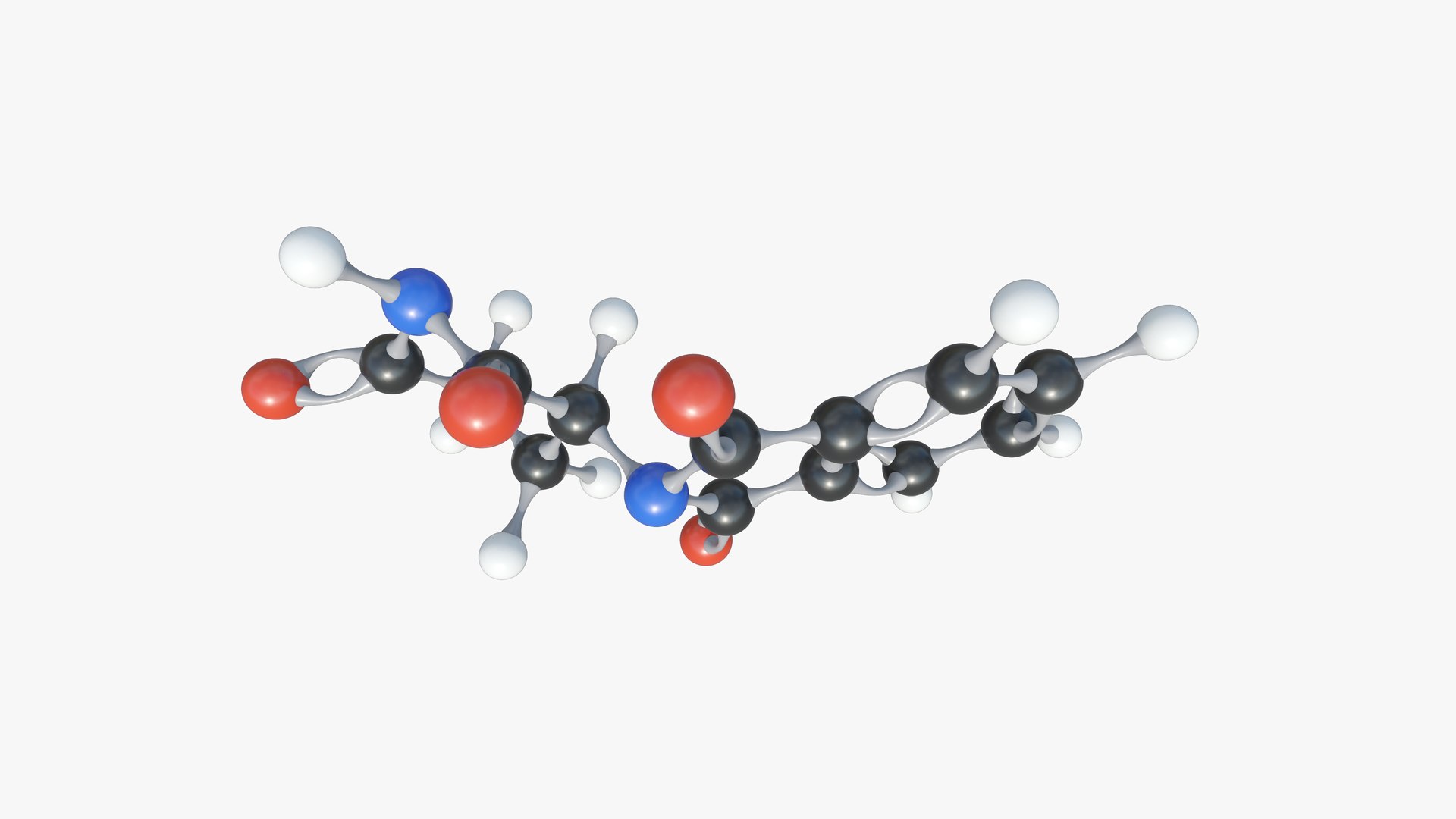 Thalidomide Molecule With Pbr K K D Model Turbosquid