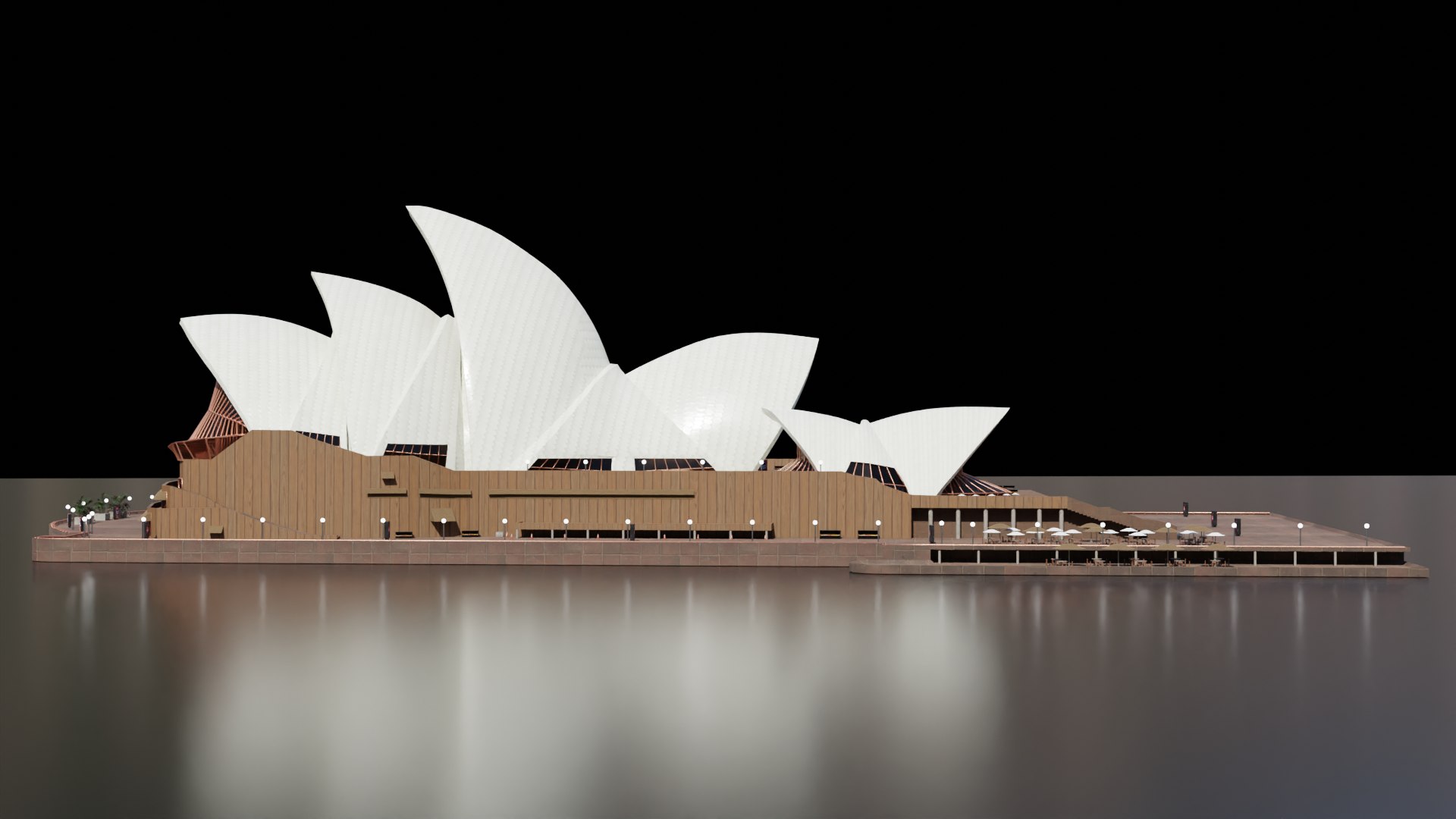 Sydney Opera House Model TurboSquid 2099384