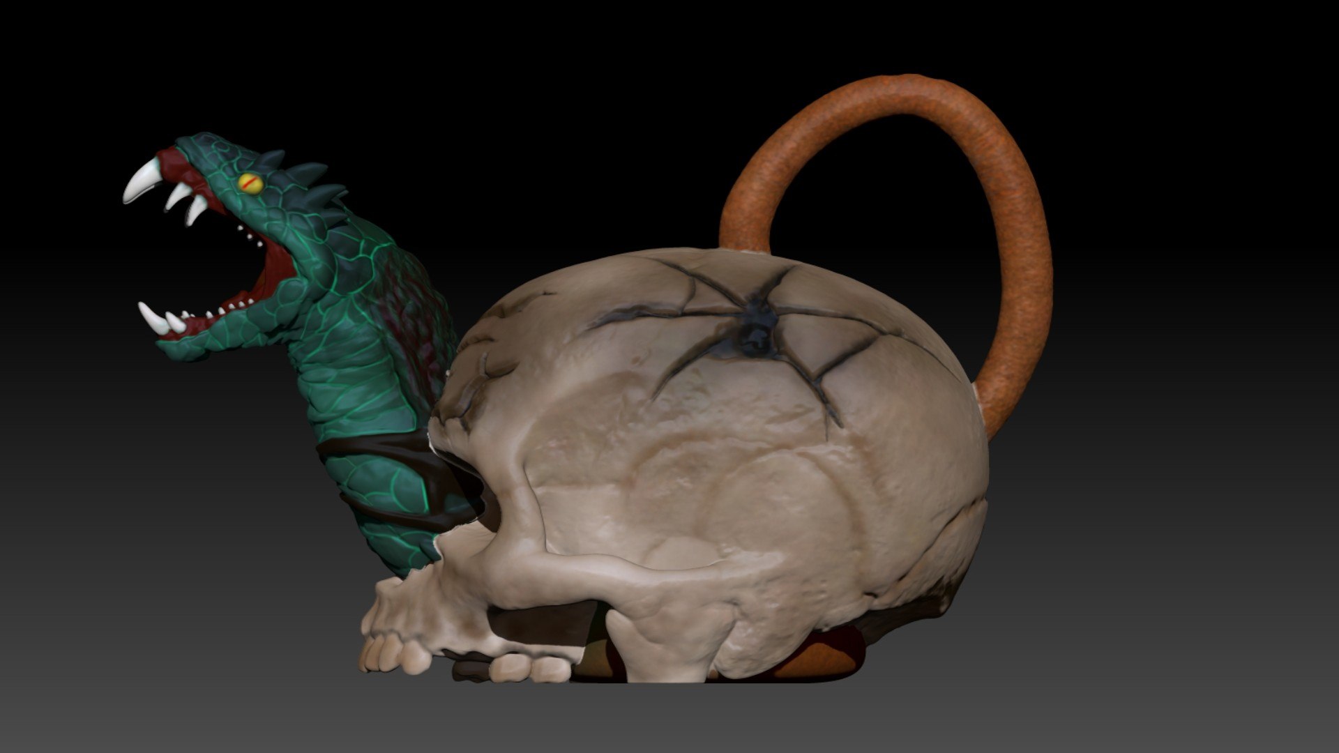 Assassins Teapot D Model Turbosquid