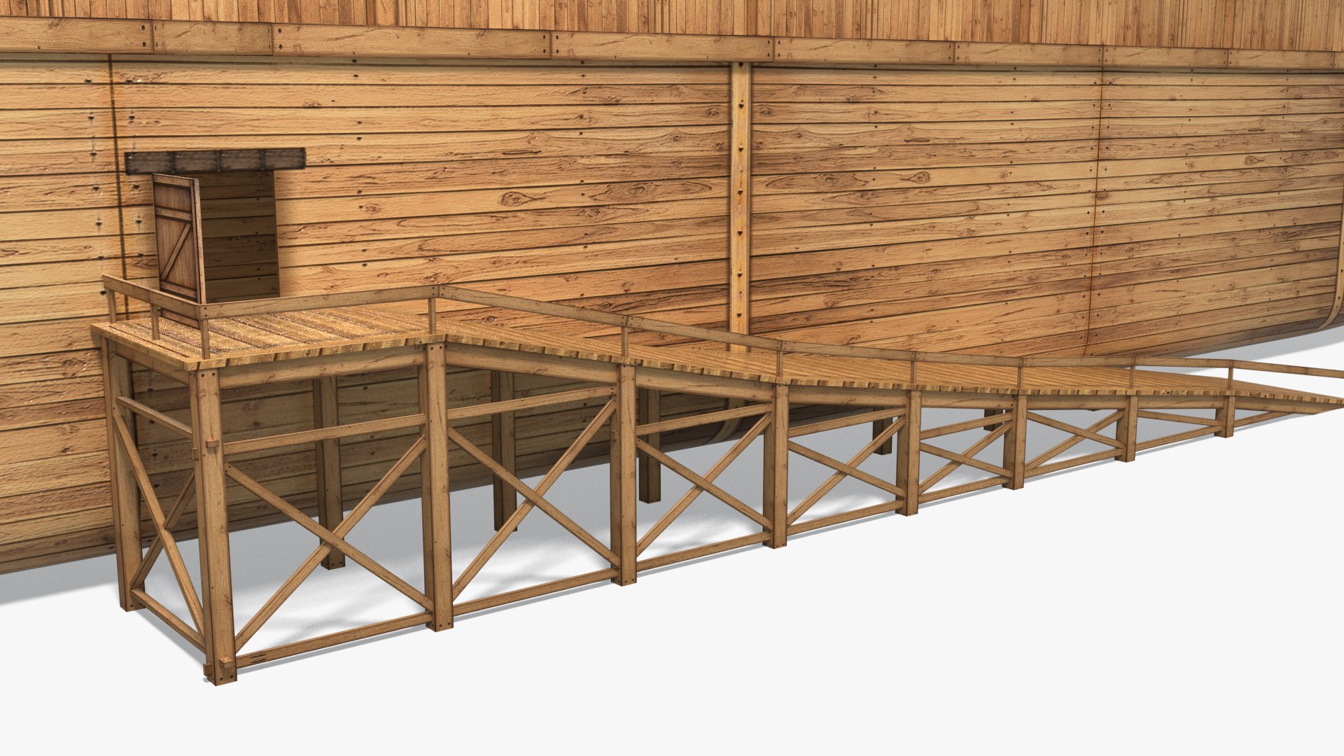 3D Noah Ark Model TurboSquid 1821414