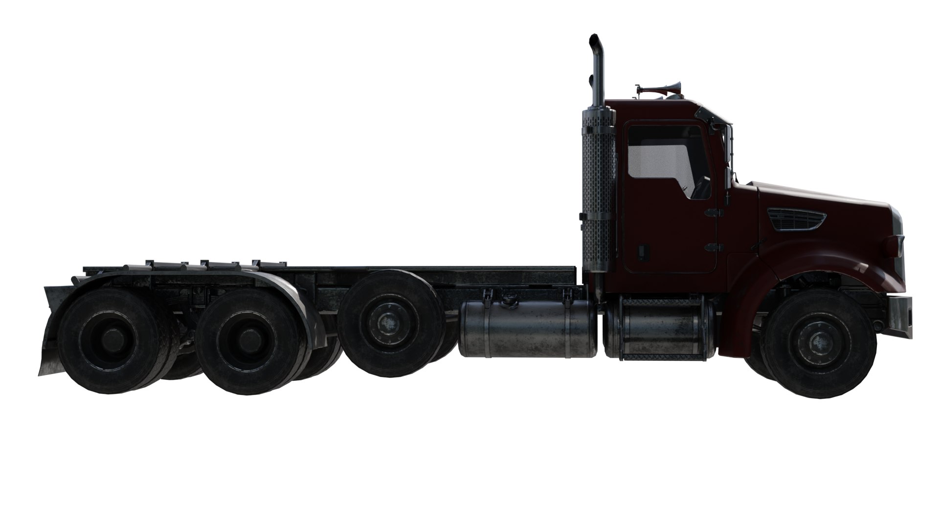 D Model Truck Kenworth T Turbosquid