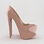 Christian Louboutin Daffodile Nude 3d Max