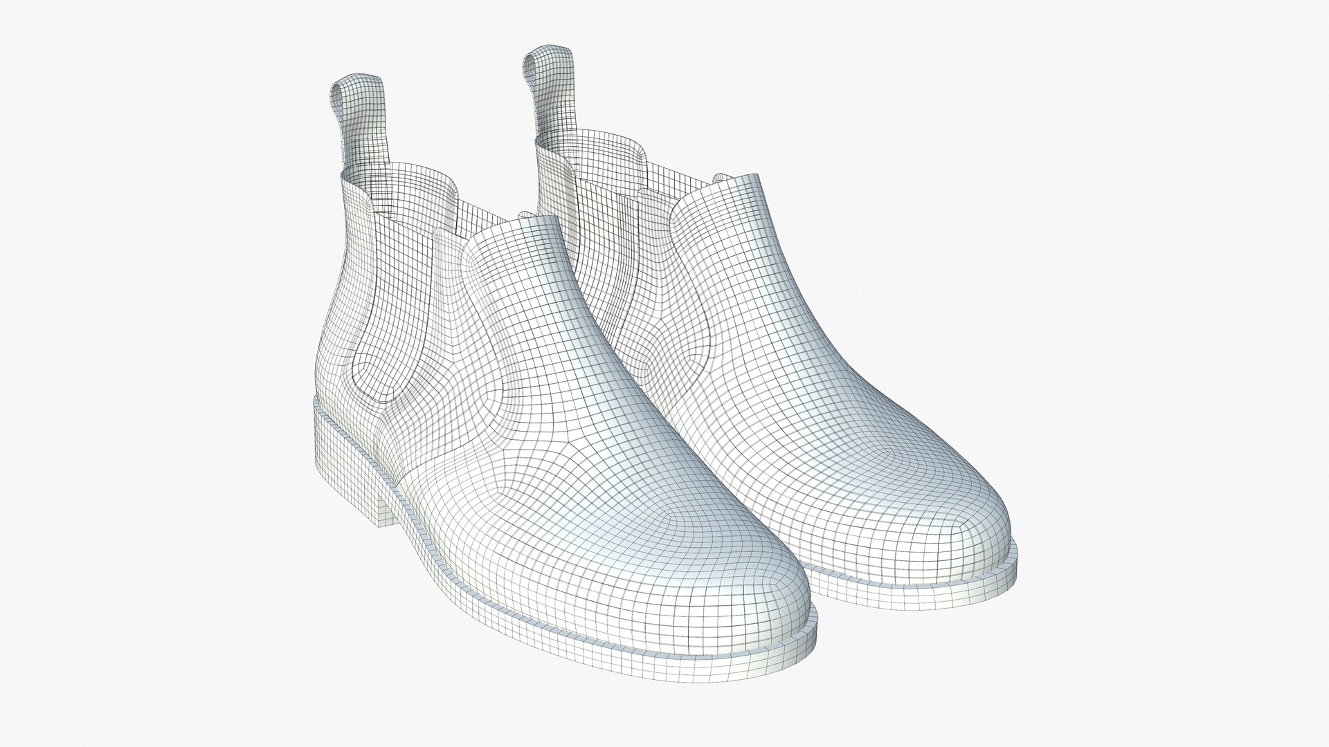 Modelo 3d Botas De Cuero Para Hombre TurboSquid 1816361