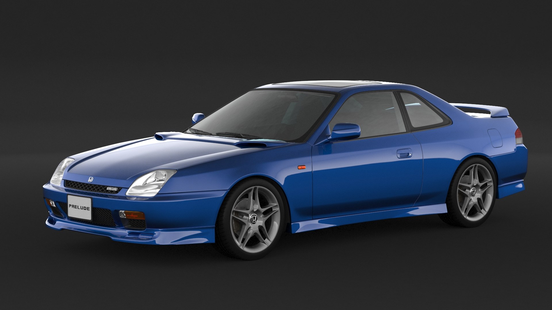 3D Prelude Honda R TurboSquid 1514150