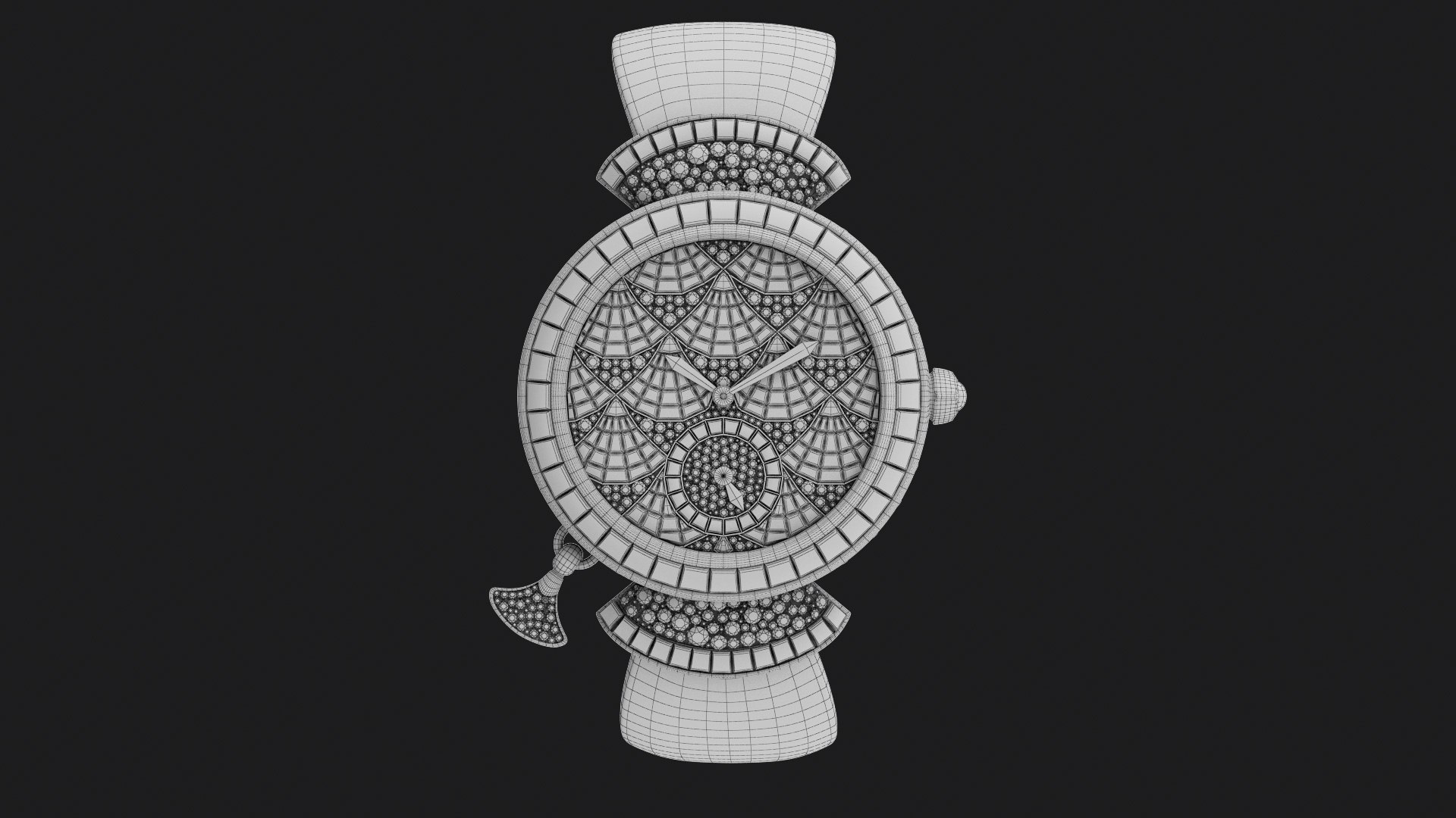 Bvlgari Divina Mosaic D Model Turbosquid