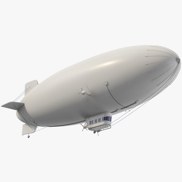 Blimp D Modell Turbosquid