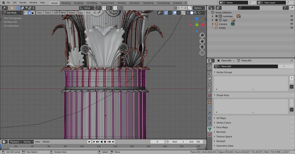 Modelo D Paquete De Columnas Arquitect Nicas Cl Sicas Modelo D