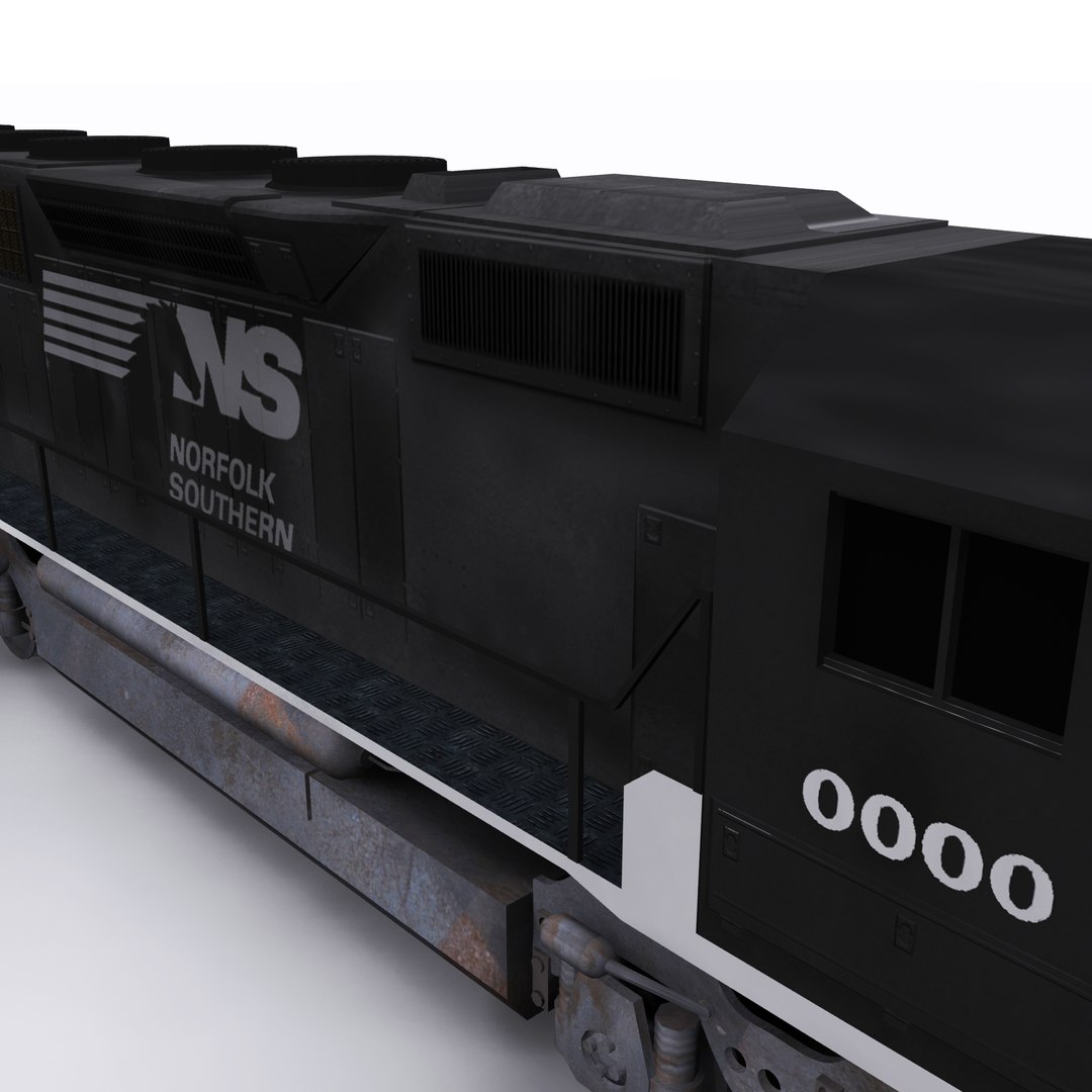 Norfolk Southern Emd Sd 3D TurboSquid 1390379