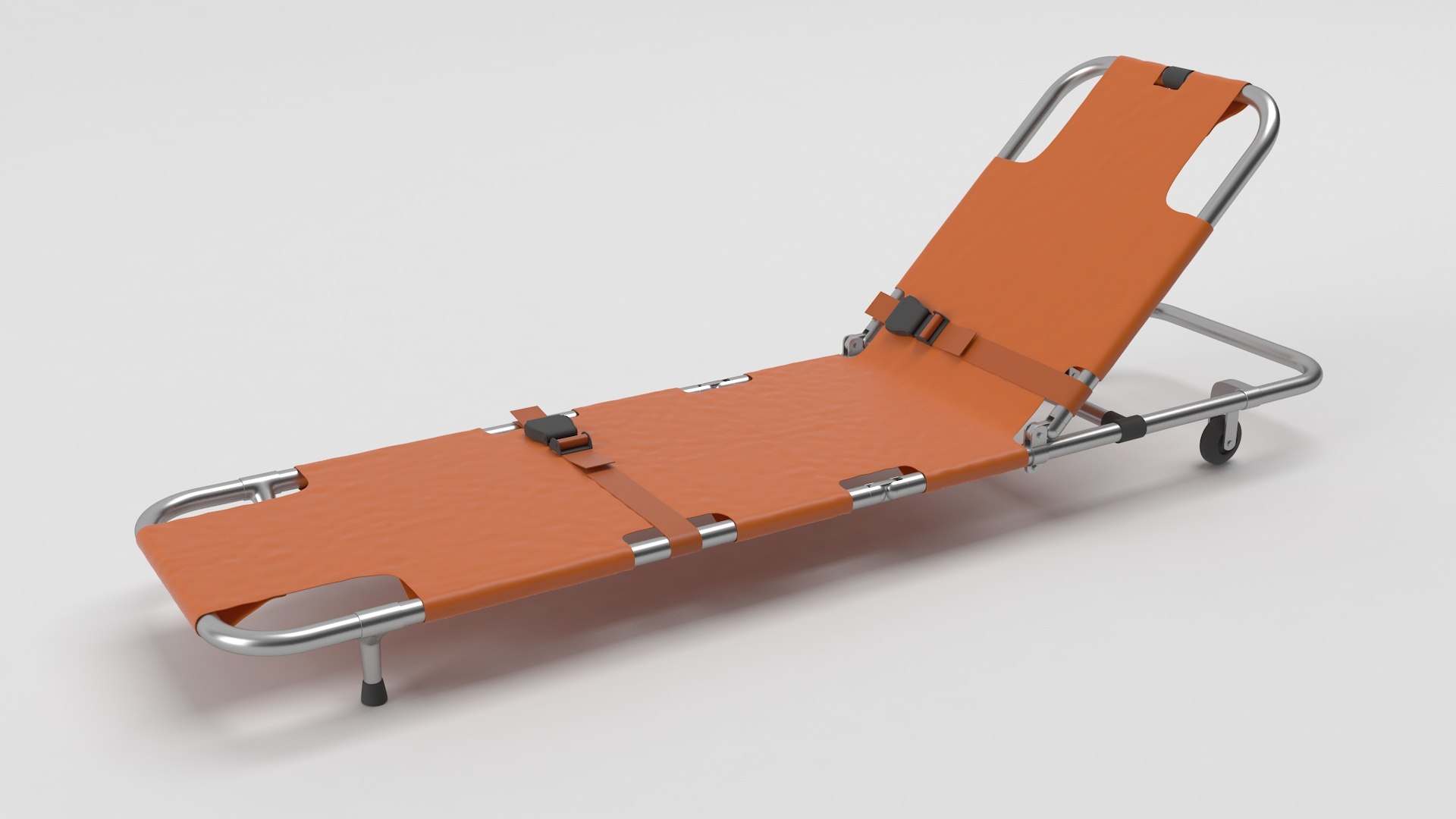 Ferno Model 9 Emergency Stretcher 3D Model TurboSquid 1940677