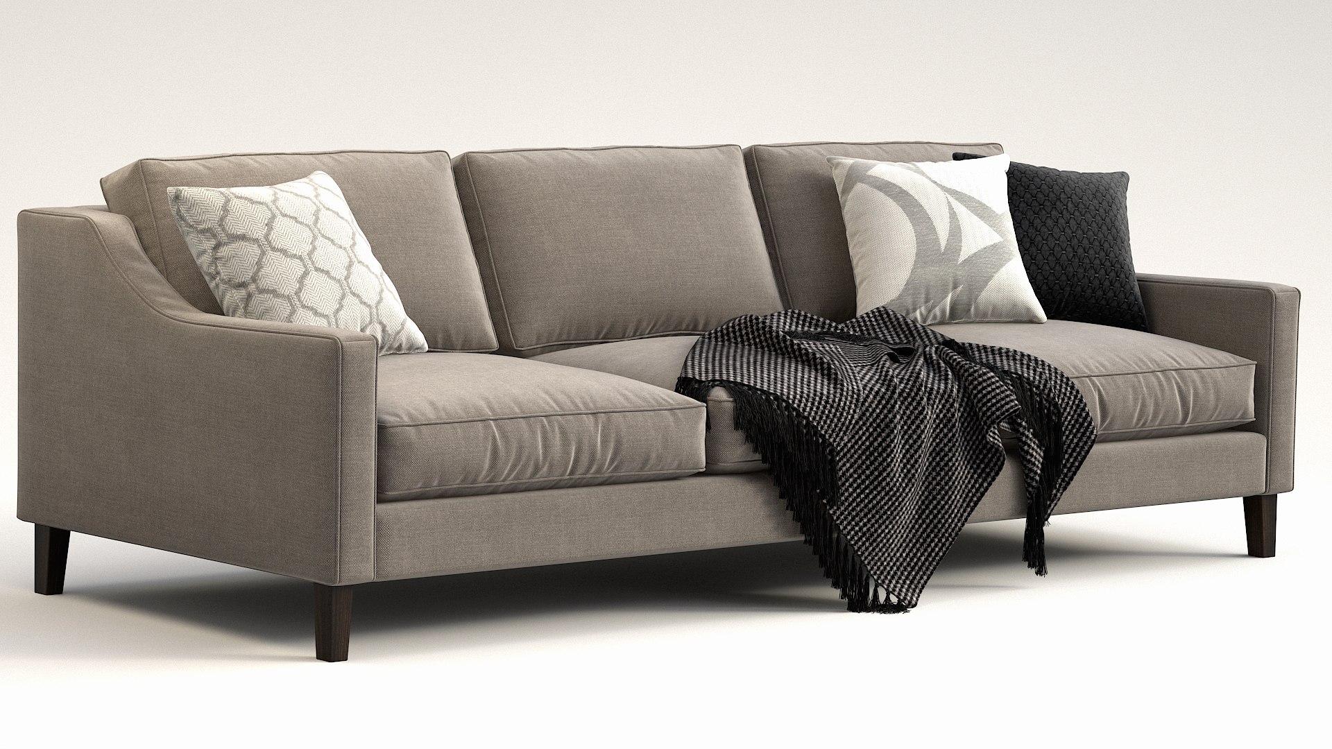 D Model Paidge Sofa Turbosquid