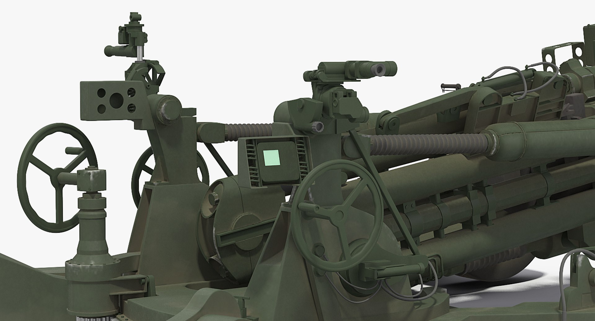 3D Model Howitzer M777 155mm Rigged TurboSquid 1313941