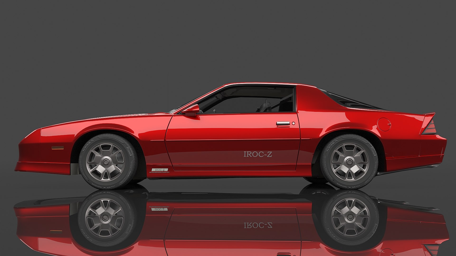 3D 1990 Chevrolet Camaro IROC Z TurboSquid 1956232