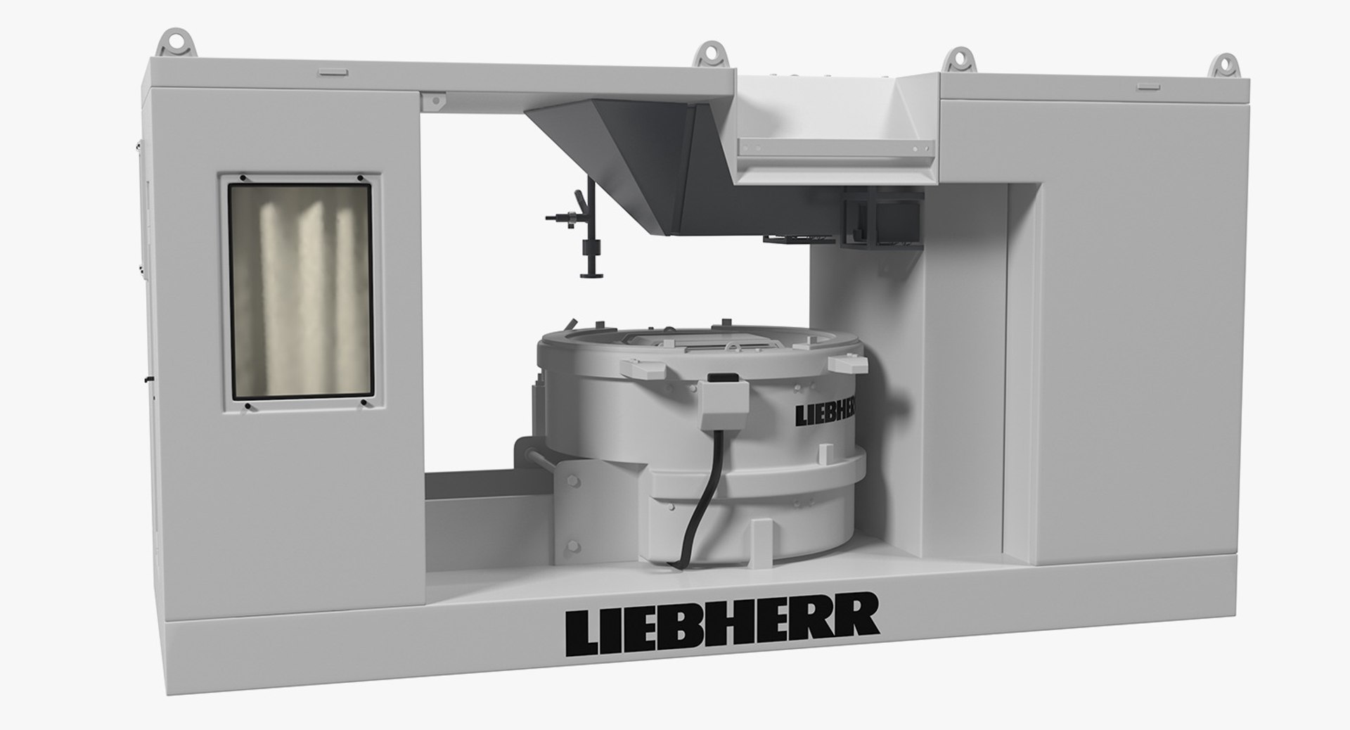 Liebherr Mobilmix Mobile Mixing D Model Turbosquid