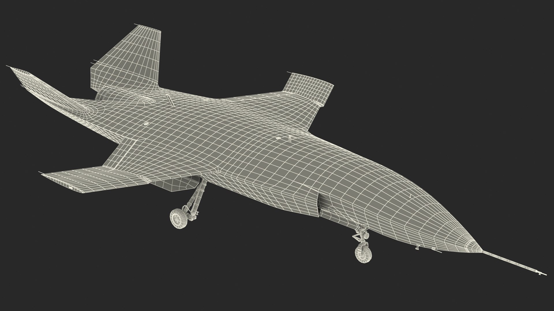 Boeing MQ 28 Ghost Bat Rigged For Cinema 4D 3D Model TurboSquid 2049238