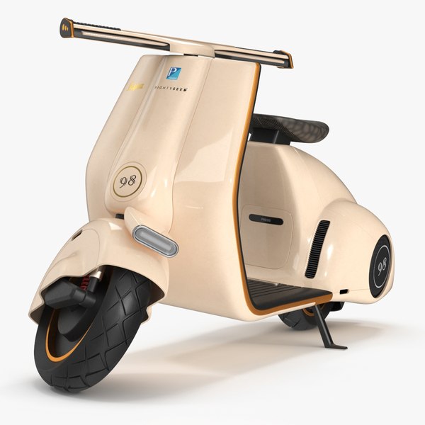 Vespa D Turbosquid