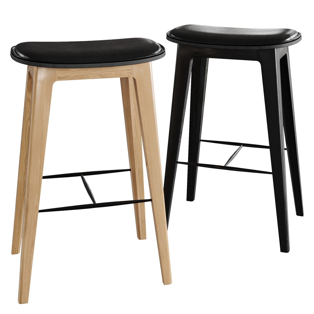 Sackit Nordic Bar Stool D Model D Model Turbosquid