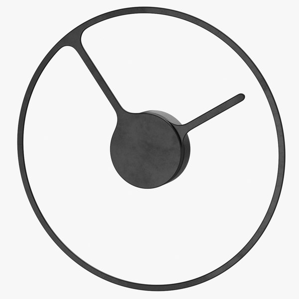 Modelo D Reloj De Pared Stelton Time Turbosquid