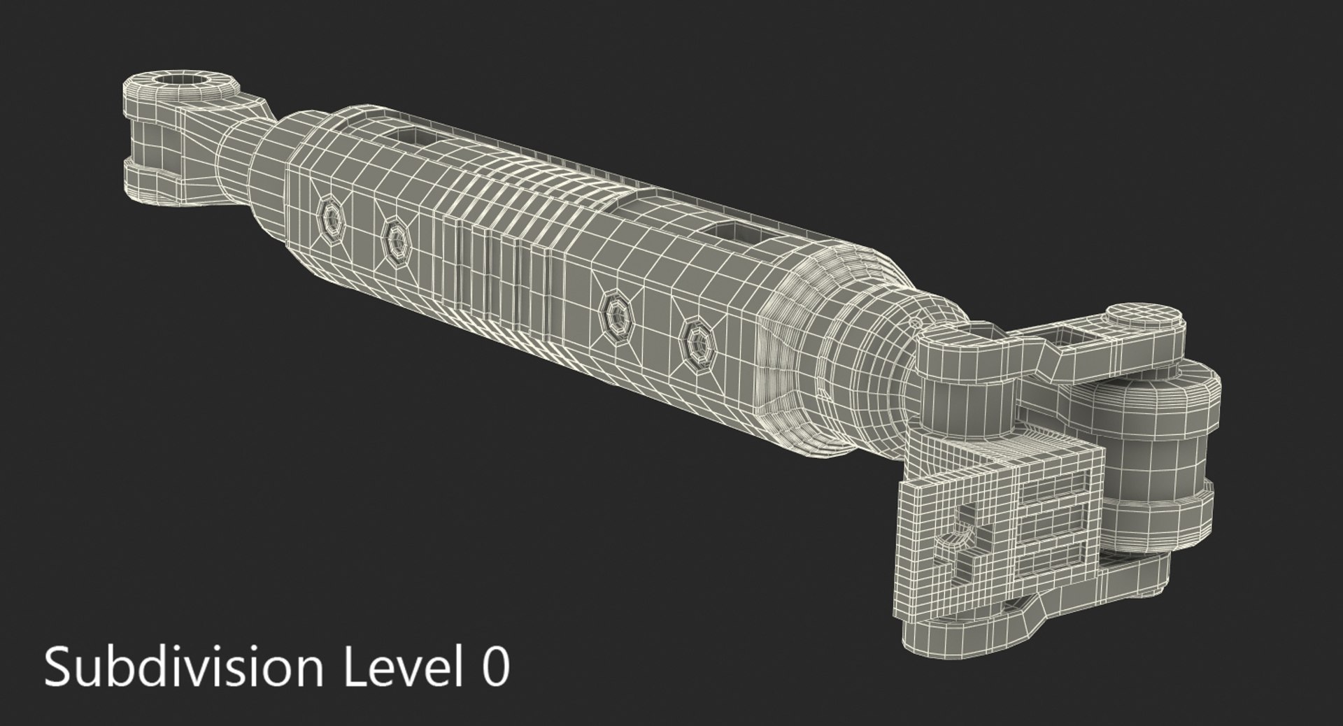 Ds Ram Cylinder Hydraulic Sci Fi