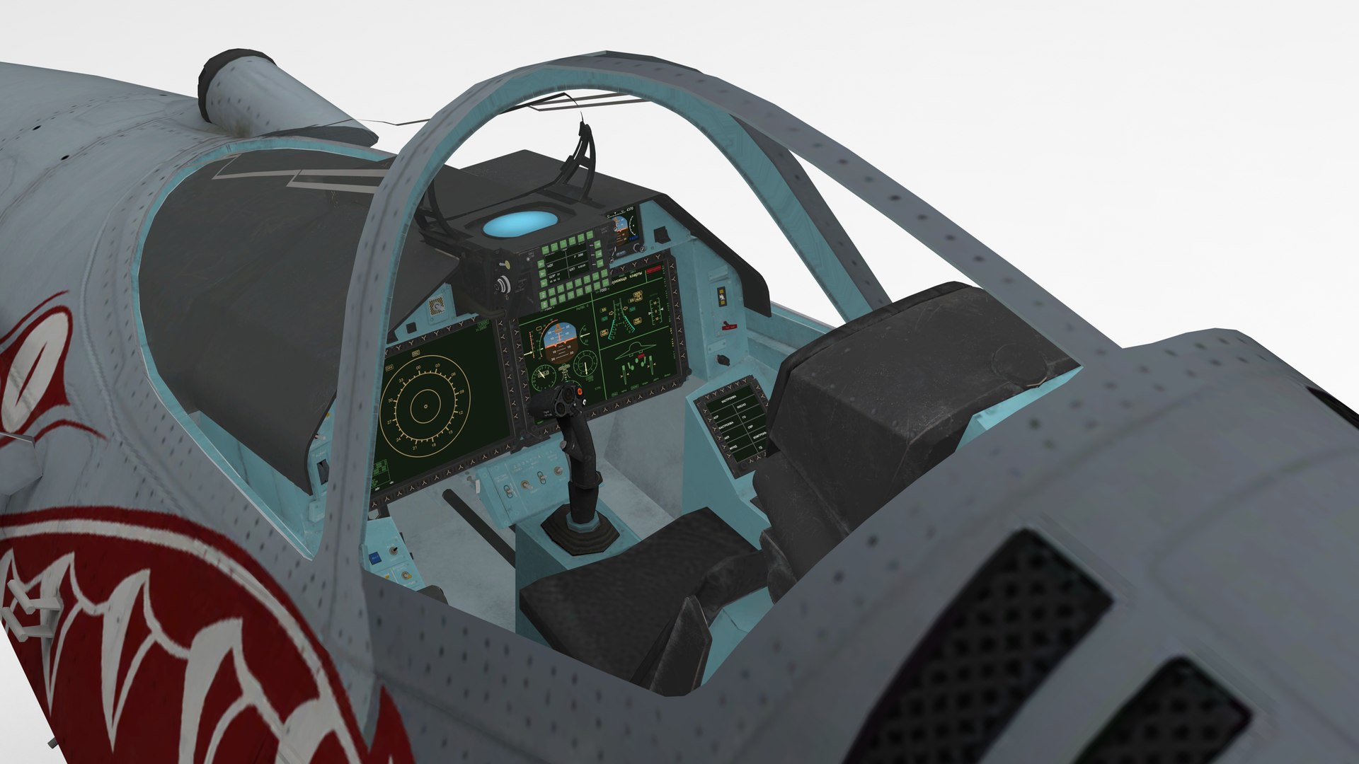 D Sukhoi Su Felon With Cockpit Turbosquid