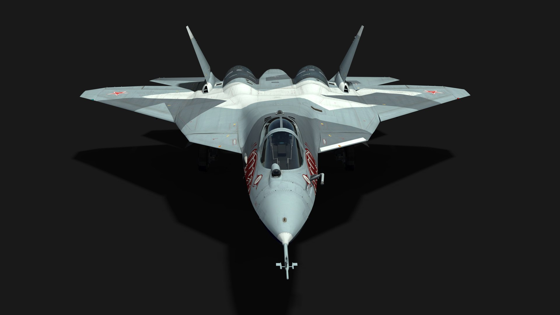 D Sukhoi Su Felon With Cockpit Turbosquid