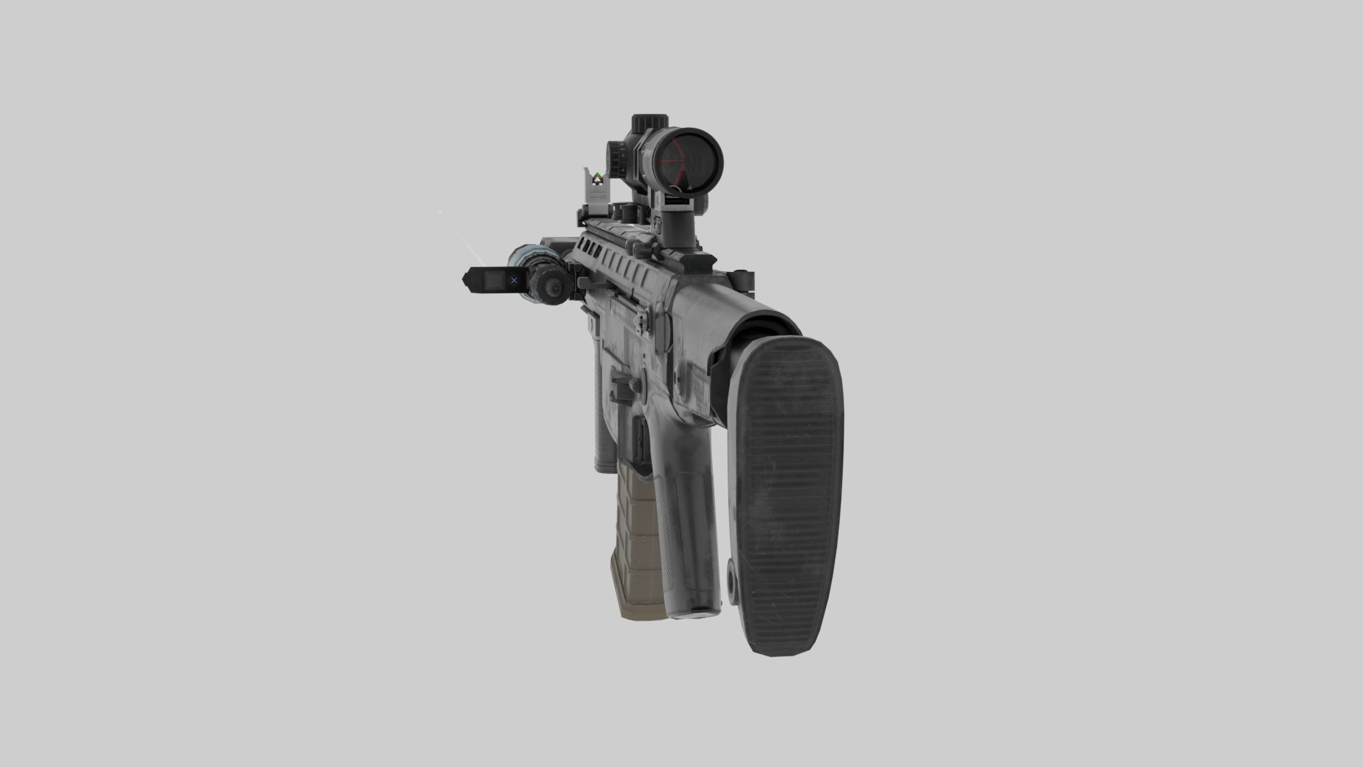 Assault Rifle Model Turbosquid