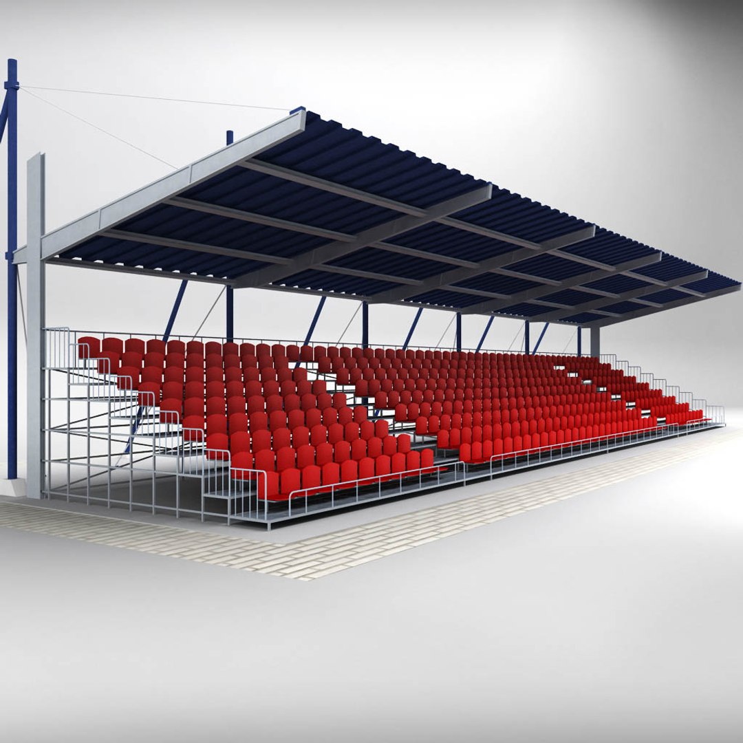 D Pack Stadium Seating Tribunes