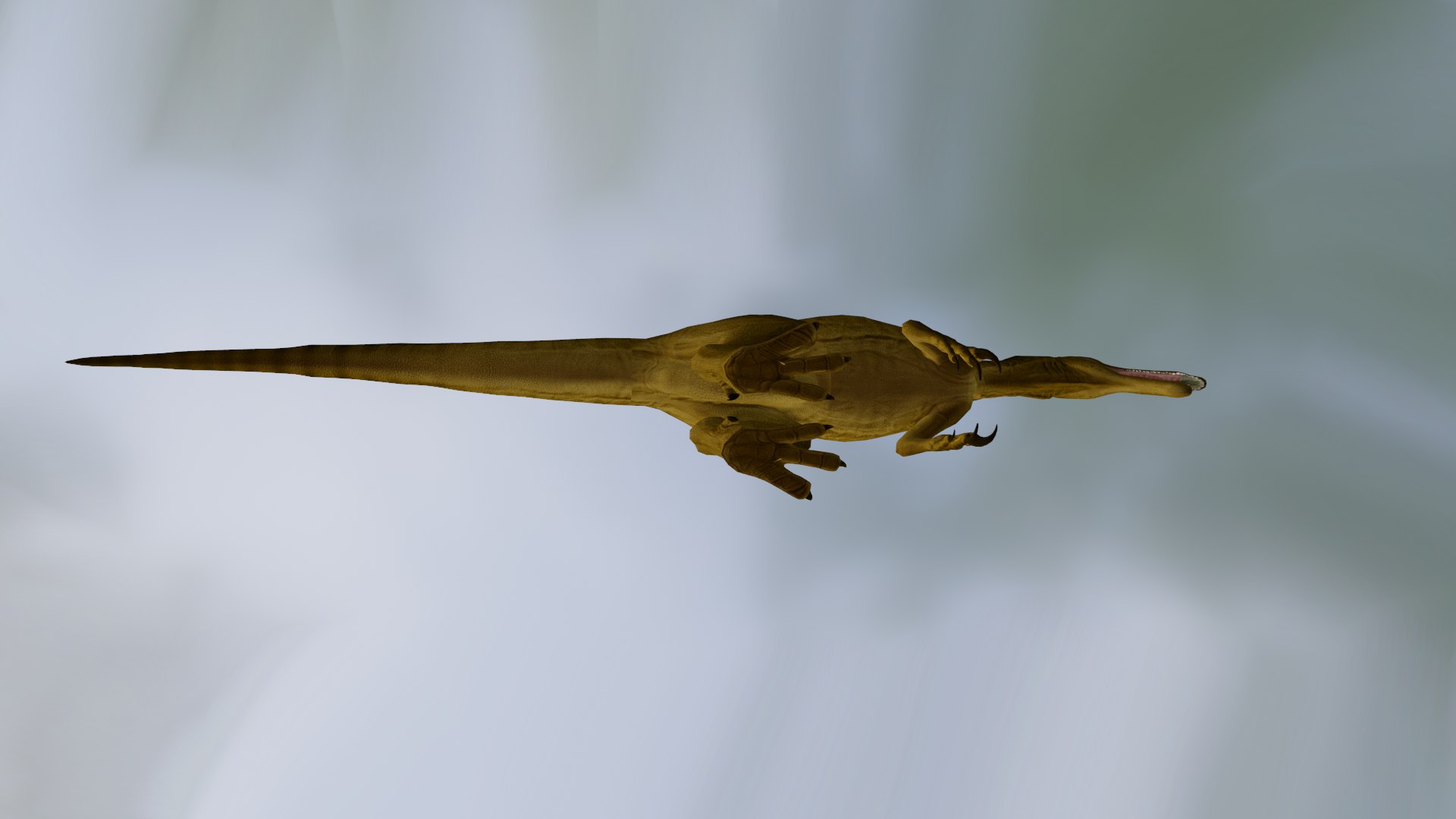 3D Baryonyx Bibi Model TurboSquid 2050785