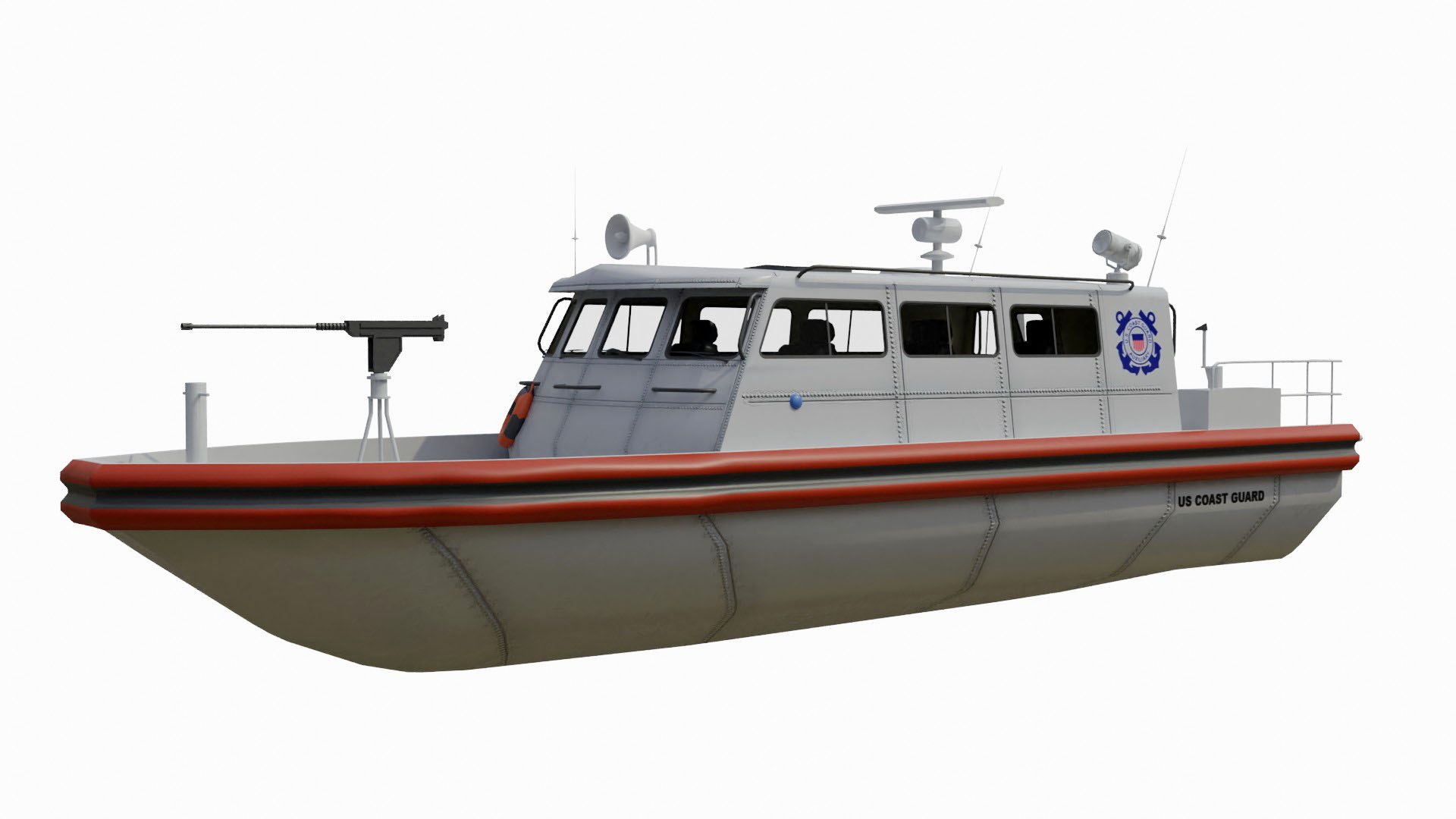 U S Coast Guard 3d Model