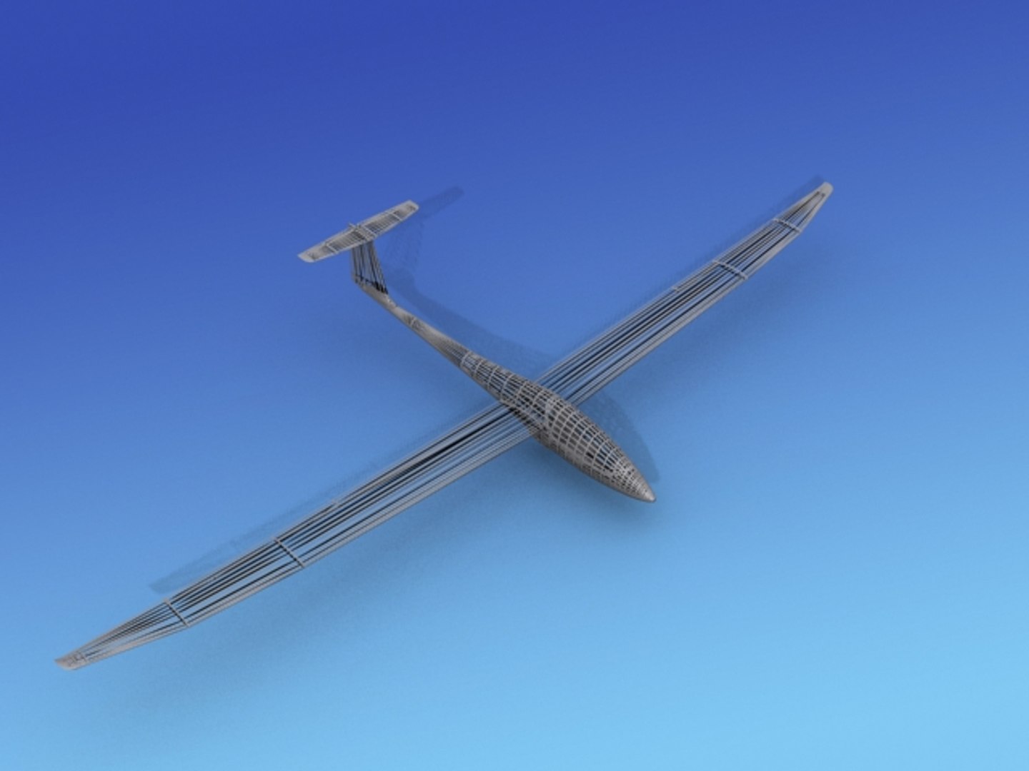 D Venture Sailplane Turbosquid