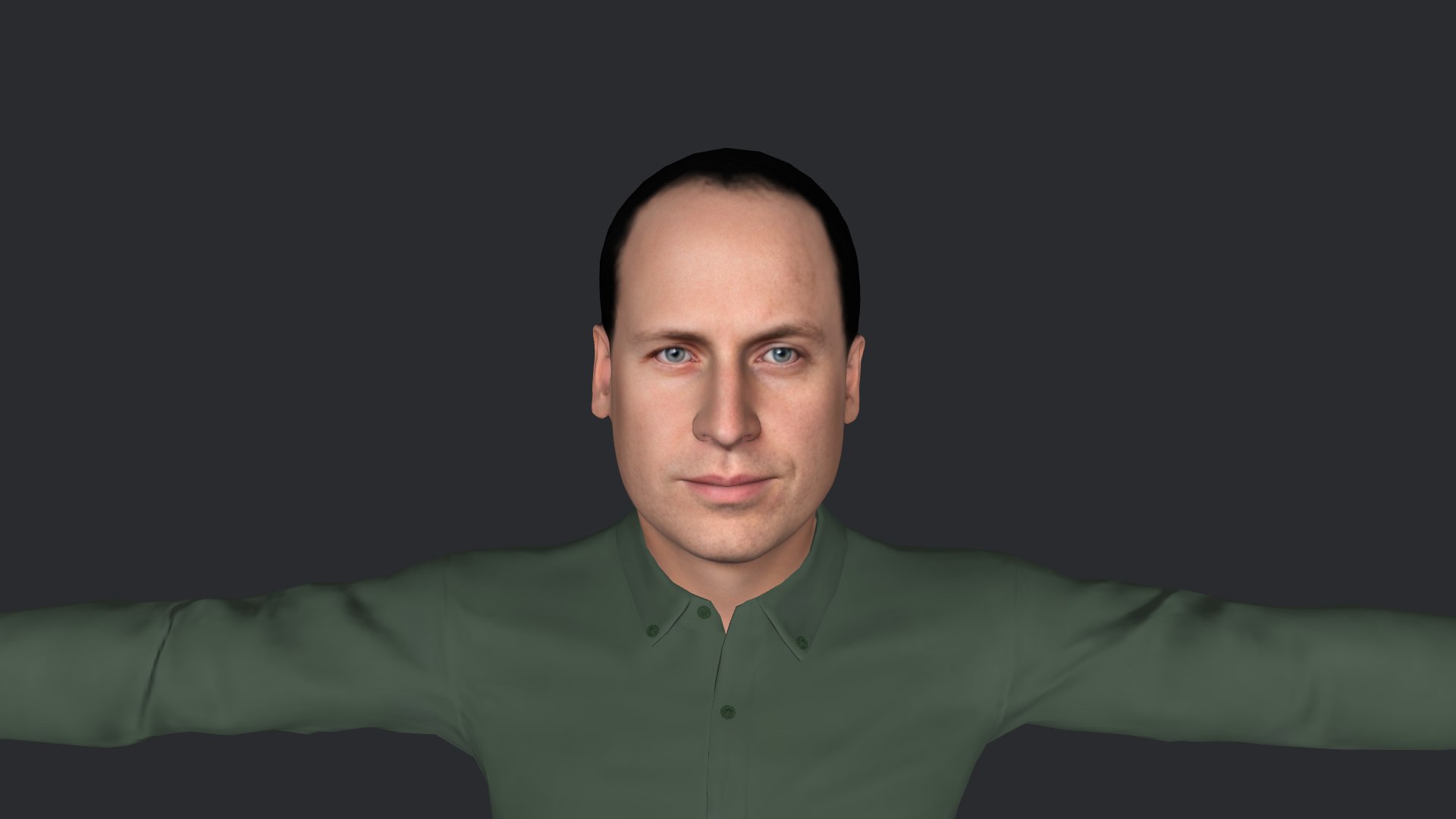 Prince William Hyper Realistic Full Body Fully Rigged Character Model