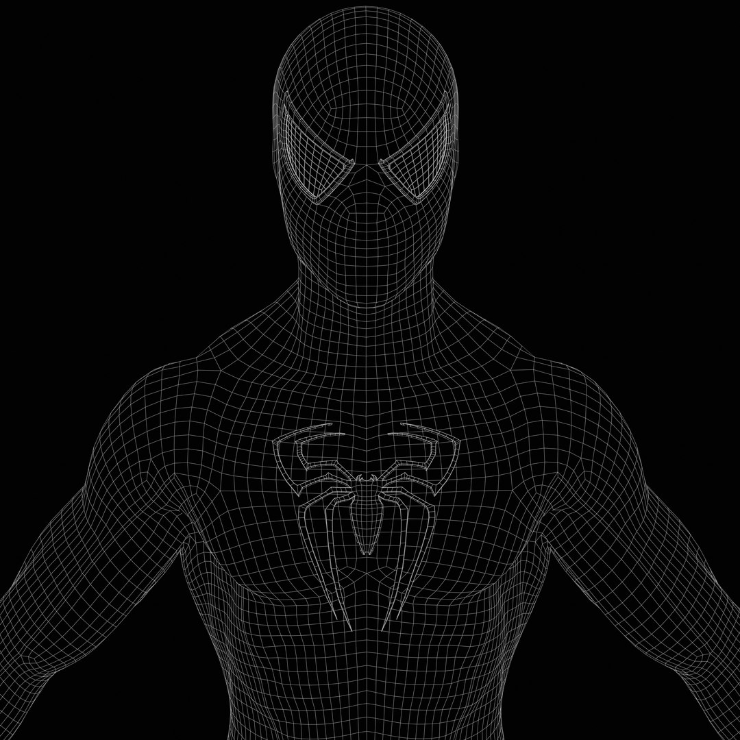 D Spider Man Sam Raimi Symbiote Suit Model Turbosquid