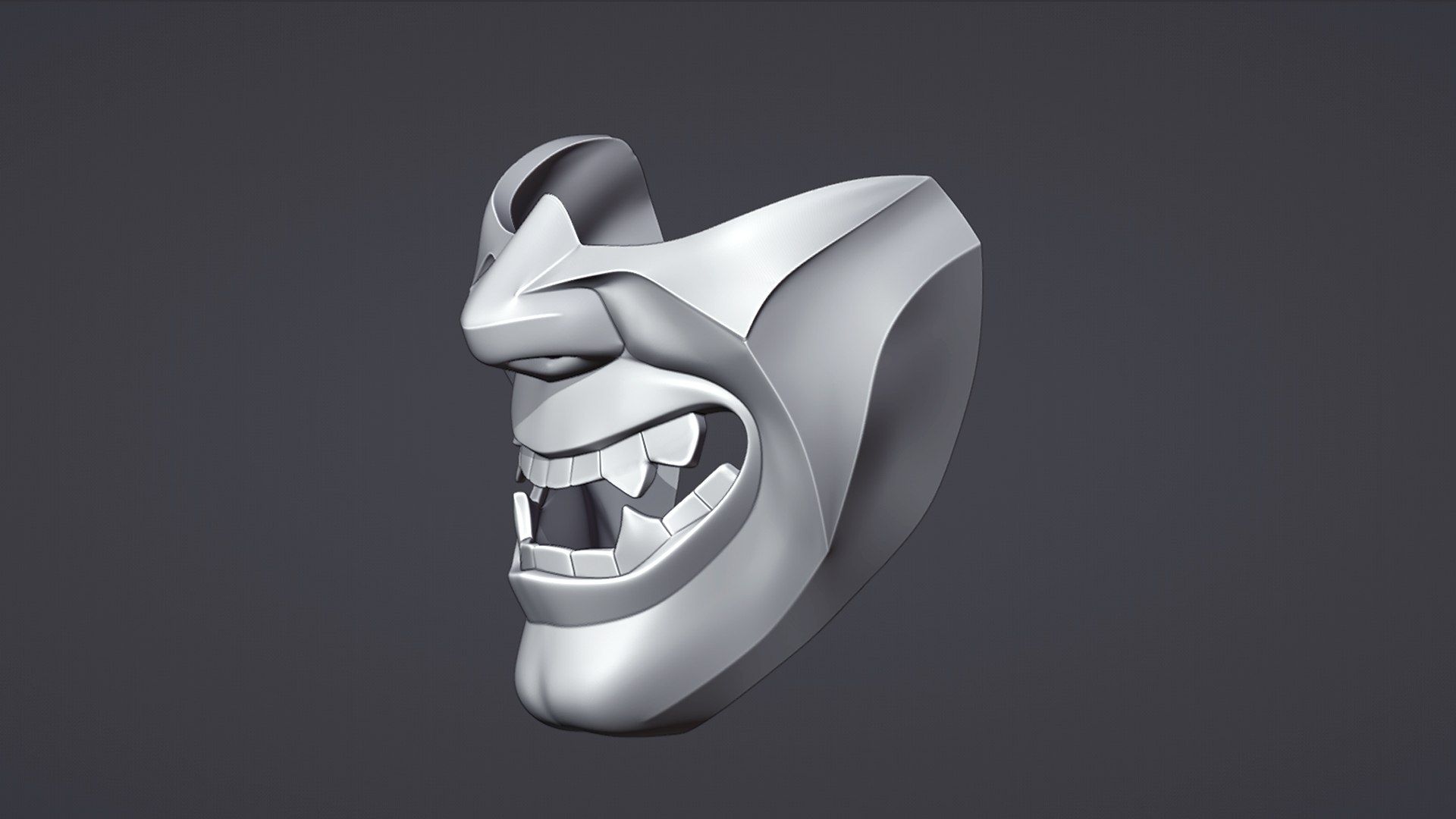 HANNYA MASK 3D TurboSquid 2064847