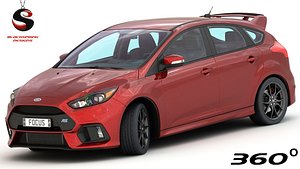 Ford Focus RS 2017 (Low Interior)