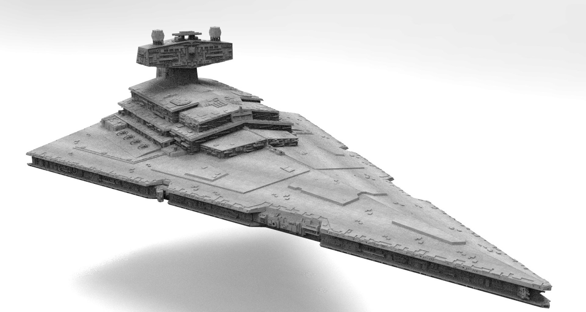 3D imperial star destroyer - https://p.turbosquid.com/preview.turbosquid.com/Preview/001219/659/XI/Z/jpg/1509632103/1920x1080/fit_q87/730f7f5d987f9f60f76cc0992169354743475461/Z.jpg