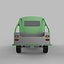 Piaggio 미니 픽업 3D 모델
