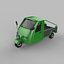 Piaggio 미니 픽업 3D 모델
