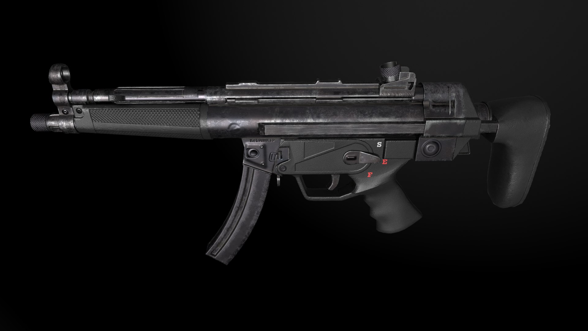 3d Mp5 - Turbosquid 1332376